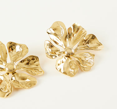 MAXI FLOWER EARRINGS