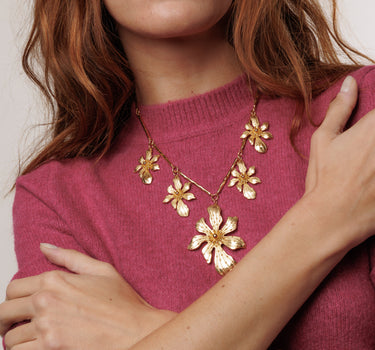 MAXI FLOWER NECKLACE
