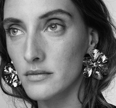 MAXI FLOWER EARRINGS