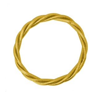 Pulsera Pan de Oro Twist...