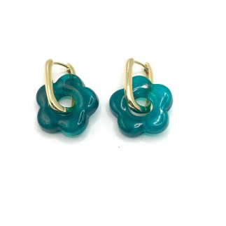 Aros Charm Flor