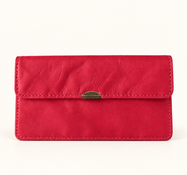 PLAIN LEATHER PURSE
