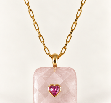 COLLAR CUADRADO LOVE