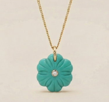 COLLAR PLUMERIA