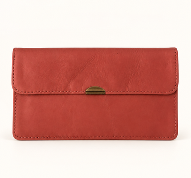 PLAIN LEATHER PURSE