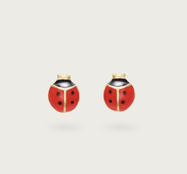 LADYBUG EARRINGS