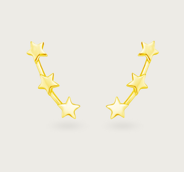 PENDIENTES ESTRELLAS TREPADOR