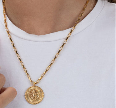 COLLAR MEDALLA LEÓN