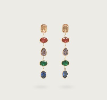 PENDIENTES LUMIÈRE MULTICOLOR