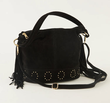 BOLSO FLECOS BURDEOS