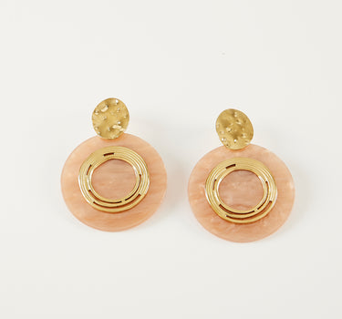 PENDIENTES OSIRIS ROSA