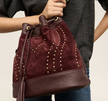 BOLSO ANTE DETALLES METÁLICOS