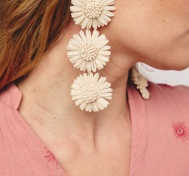 PENDIENTES TRES MARGARITAS