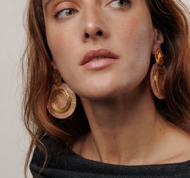 OSIRIS PINK EARRINGS