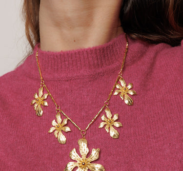 MAXI FLOWER NECKLACE