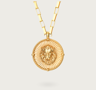 COLLAR MEDALLA LEÓN